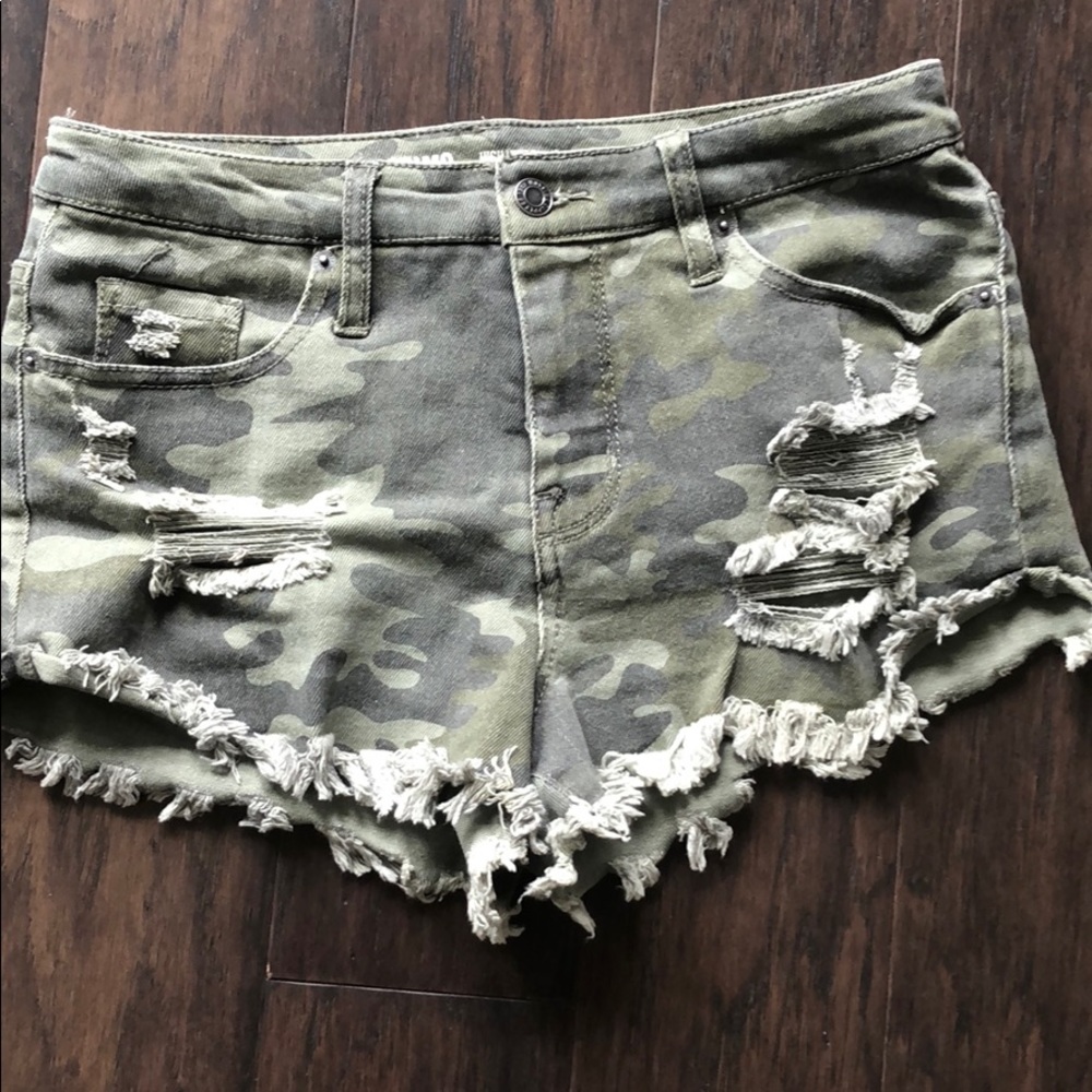 Camo shorts